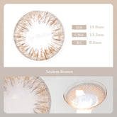 Seolem Hazel Brown Colored Contact Lenses